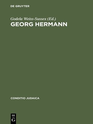cover image of Georg Hermann